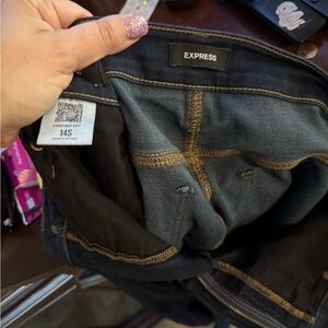 Express Dark Blue Jeans